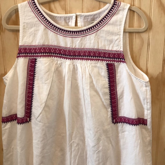 LOFT Embroidered swing dress ! - Picture 5 of 6
